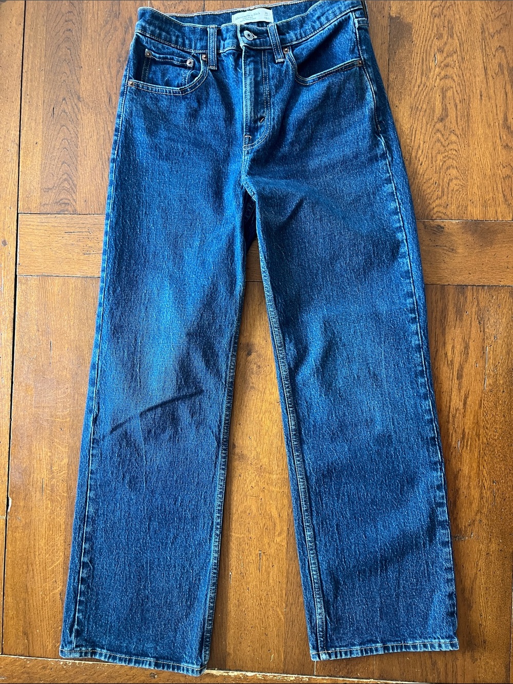 Abercrombie High Rise 90’s relaxed Jeans